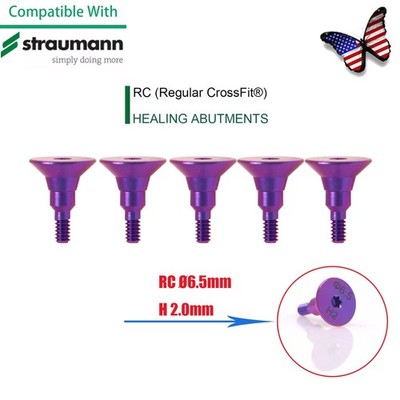 US Fit Straumann Closure Screw Healing Abutment NC/RC Bone Level BL/BLT Titanium
