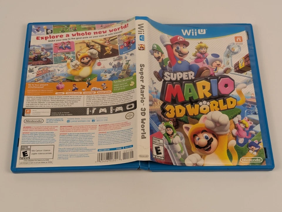 Super Mario 3D World (Nintendo Wii U) ➡️CIB Complete  - Tested - Excellent 📀! - Image 4 of 4