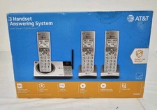 Nuevo contestador automático bloqueador de llamadas inteligente ATT CL82357 3 teléfonos inalámbricos