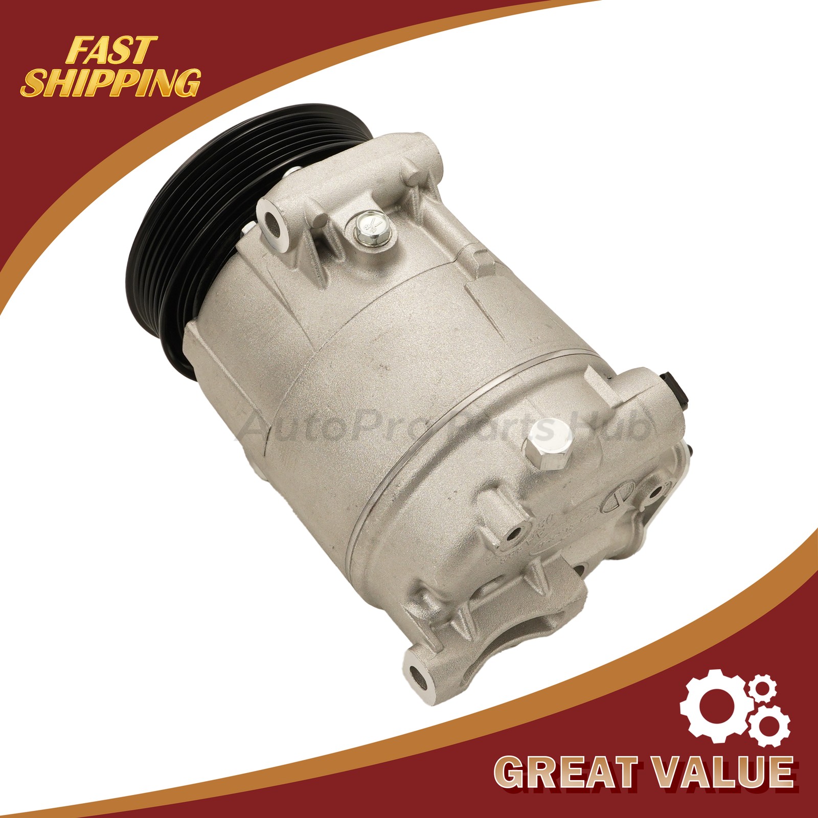333332 A/C Compressor For Maserati Ghibli Newer Quattroporte Levante 3.0L Only