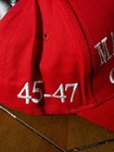 Antonio Brown Signed Red MAGA Trump Political Baseball Cap Beckett Witnessed — photo 6