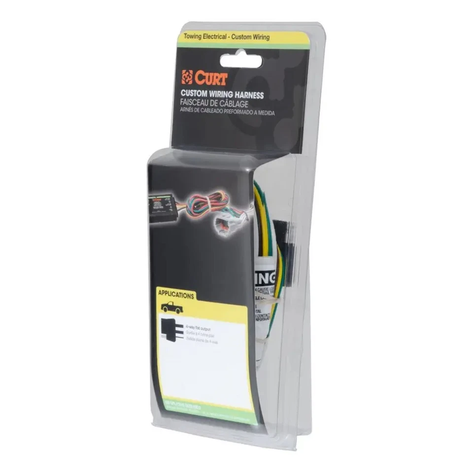 55323 Curt T Connector for Dodge Dakota Mitsubishi Raider Plymouth Grand Voyager - Image 3 of 3