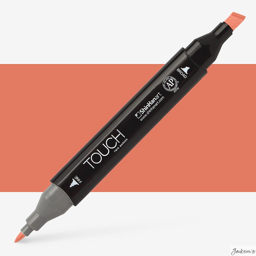 ShinHan Touch Twin Marker Pen Alcohol Based Brown BR111 For Illustration Drawing