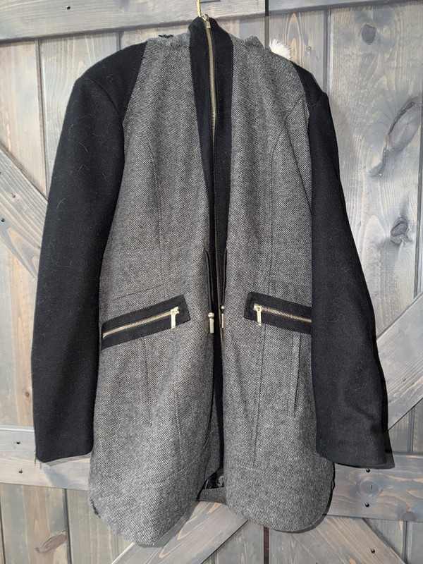 Laundry by Shelli Segal Women's Faux Wool Coat