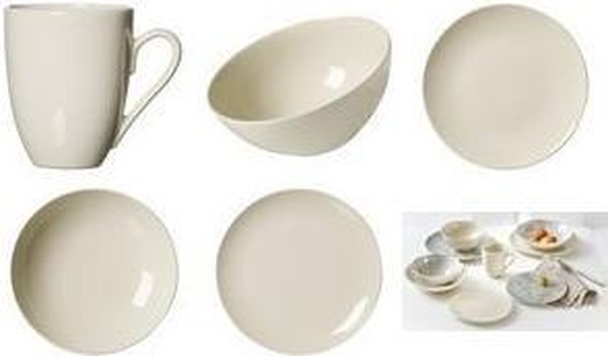 Offerta Mug Cecina Creme 320ml: Tazza in Gres Professionale - 1