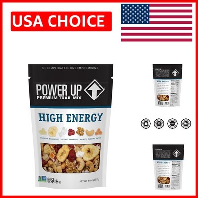High Energy Trail Mix 14oz Pouch - , Kosher, and Made with Real Nuts
