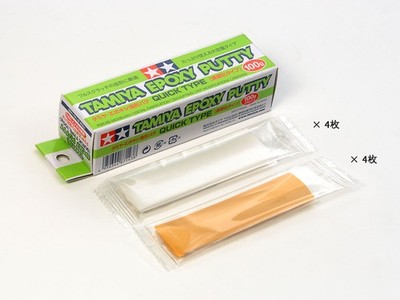 Tamiya 87143 Epoxy Putty Quick Type (100g) for Model Kits Sculpting & Repair