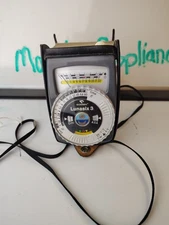 GOSSEN Lunasix 3 Light Meter w/Case & Strap German Zeit Din ASA Pre-owned Vtg.