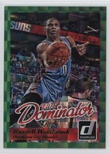 2014-15 Panini Donruss Elite Dominator /999 Russell Westbrook #4 5h8