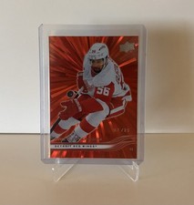 2025-26 Upper Deck Series 2 Erik Gustafsson Red Outburst /25