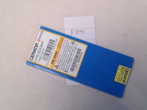 10 NEW CERATIP CNMG 432 XP CARBIDE INSERTS. CNMG 120408XP GRADE: CR7015 {F841} - Picture 2 of 2