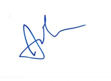 Andy Serkis "Star Wars/Herr der Ringe" Autogramm signed 10x15 cm Karteikarte