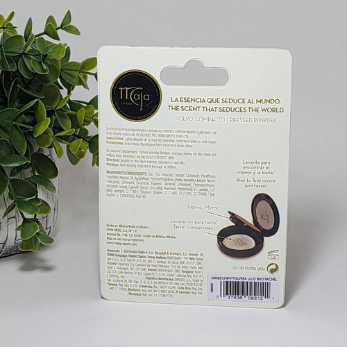 Polvo Prensado con Espejo Maja Nuevo Rachel ~ Polvo Compacto con Espejo 0.53 OZ - Imagen 2 de 2