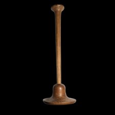 Antique Wooden Monaural Stethoscope - Two-Piece Design 7 inches