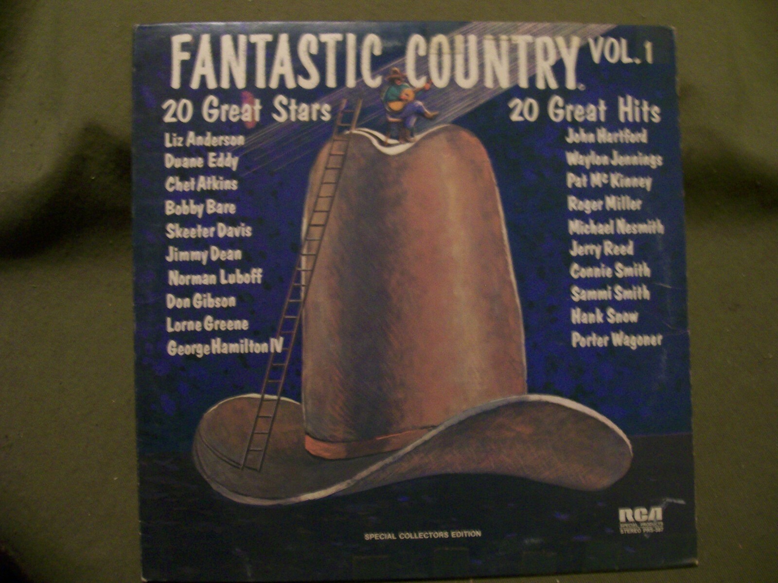 FANTASTIC COUNTRY VOL. 1 20 GREAT STARS 1972 RECORD RCA PRS 387 eBay