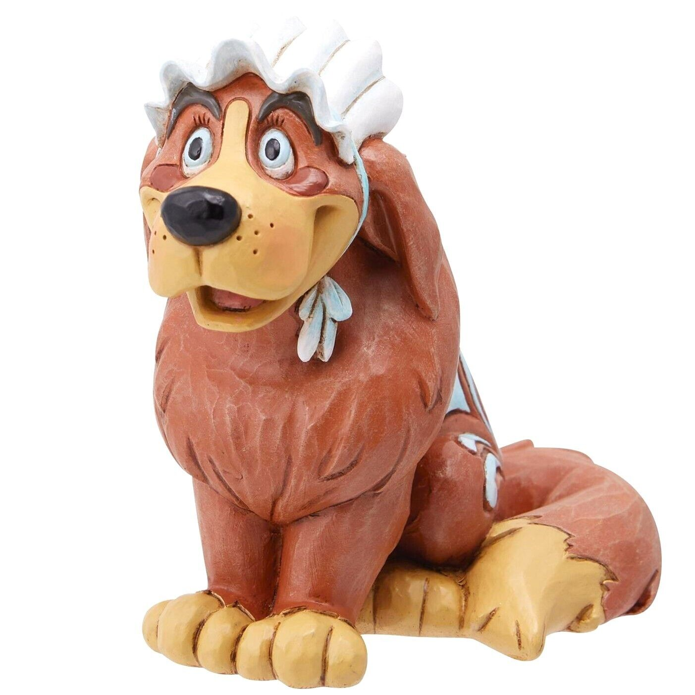 ♛ New JIM SHORE DISNEY Figurine NANA DOG St. Saint Bernard PETER PAN Nanny Puppy