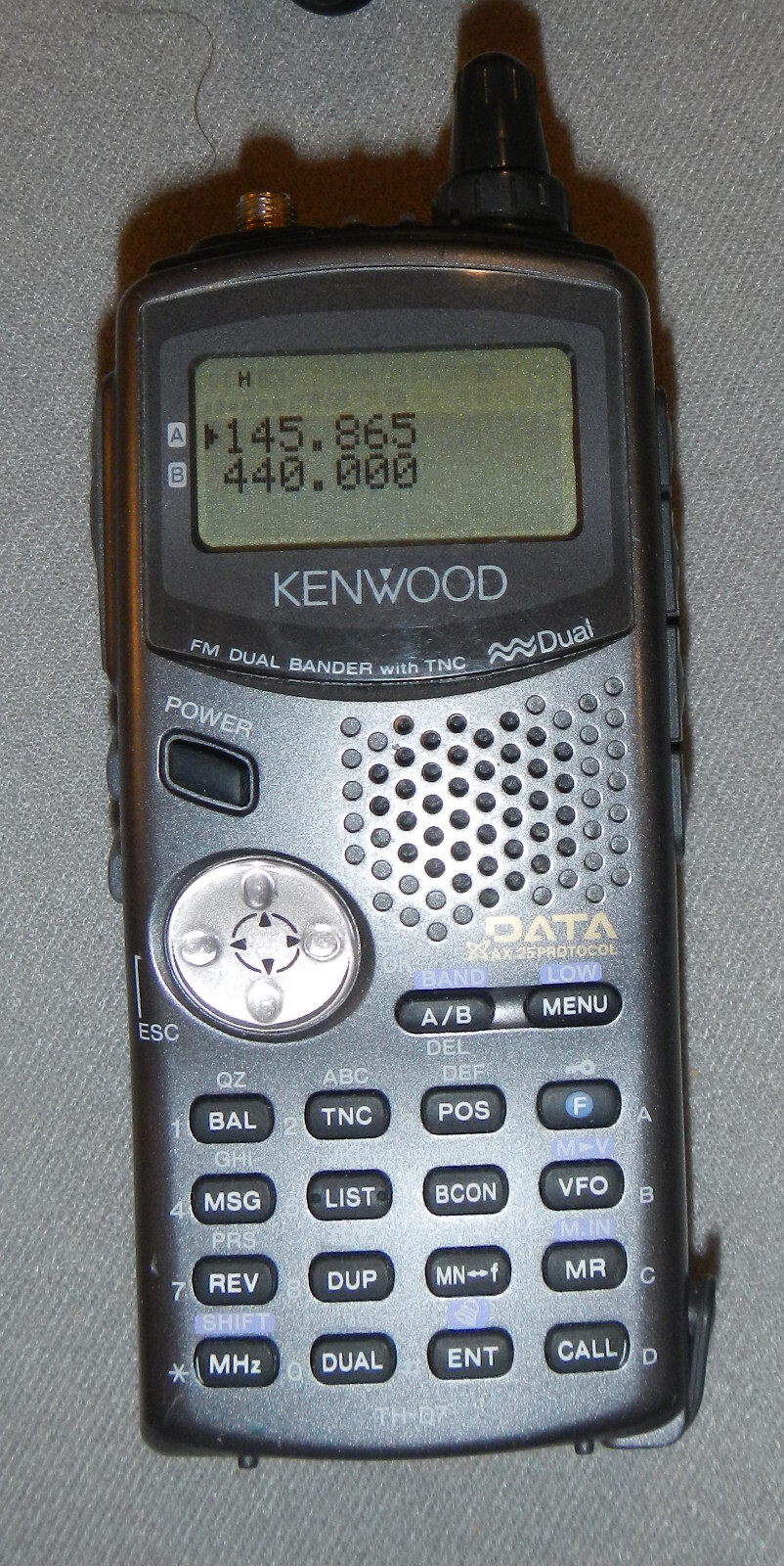 Kenwood THD7A (G) Dual Band Transceiver with TNC eBay