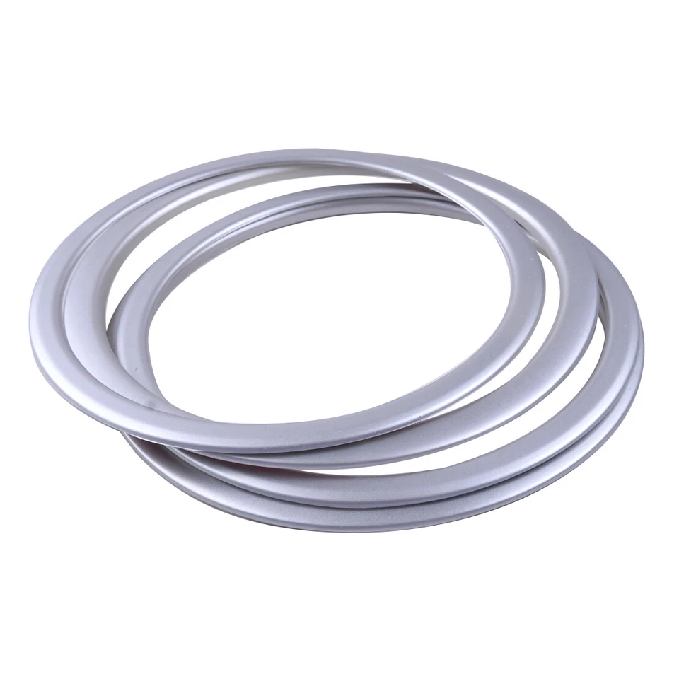 Fit For Nissan Qashqai J11 2014-2018 Interior Chrome Door Speaker Cover 4PCS zw - image 3 of 4