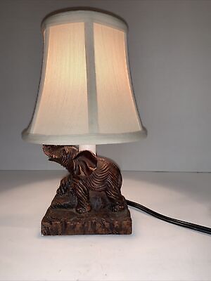 Vintage Elephant Table Lamp | eBay