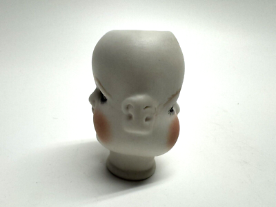 Vintage RARE Creepy Two Face Bisque Doll Head 2 1/2 