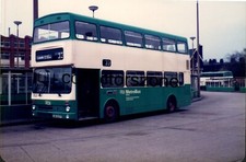1983 West Yorkshire metrobus CUB537Y At Leeds Photo with Copyright 5x3 Inch