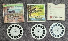 1966 View-Master Walt Disney's JUNGLE BOOK - B363 - 3 Reel Set  Booklet