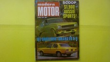 Modern Motor Magazine April 1974 LH  Holden Torana, Datsun 120Y BMW 520i - B6