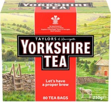 Yorkshire Tea 80 Tea Bags 250g