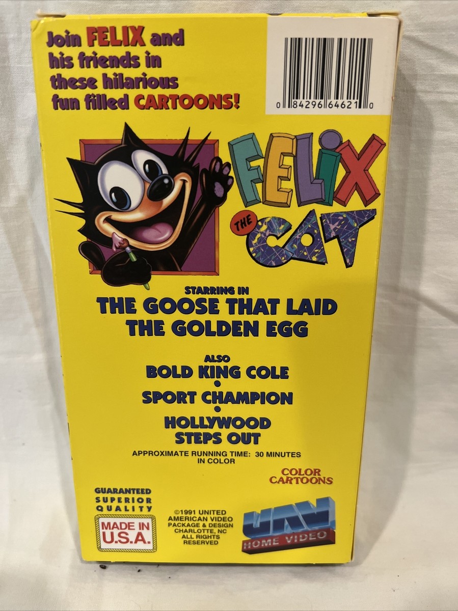 Felix the Cat (VHS, 2000) 84296100095| eBay