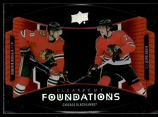 2020-21 Upper Deck Clear Cut Foundations Duos Kubalik/Kirby Dach #CCF-DK SM@JFC1