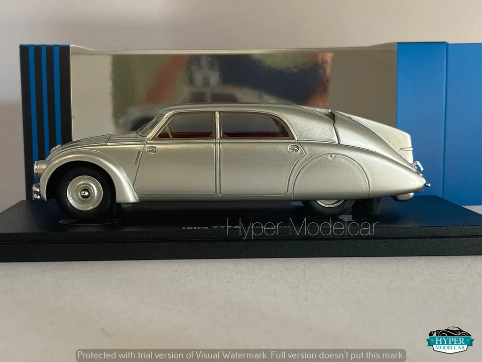 AVENUE43 BY AUTOCULT 1/43 TATRA T77A 1935 SILVER ART.ATC60119 - Immagine 2 di 3