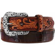 Tony Lama Men's Brown Pinto Classic Belts C42335