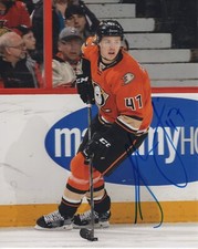 Anaheim Ducks Hampus Lindholm Autographed Signed 8x10 Photo COA #2