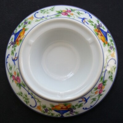 Photophore Haviland Porcelaine – Modèle Louveciennes, Motif Fleuri