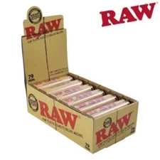 😎 RAW AUTHENTIC HEMP COMPOSITE PLASTIC CIGARETTE ROLLING MACHINE ✨ 79MM