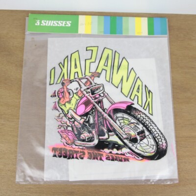 Iron Transfer - Kawasaki ''Rules the streets'' - Roach Studios 1970 - Vintage NOS