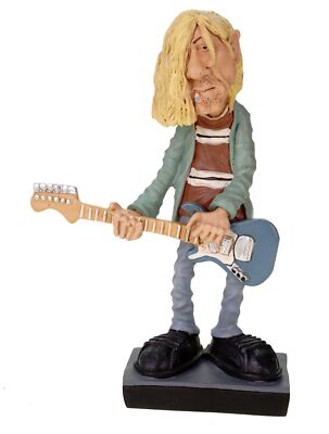 Funny Life - Rockstar Kurt Teen Spirit Karikatur Musiker 16 cm
