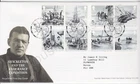 PLYMOUTH GB ROYAL MAIL FDC FIRST DAY COVER  2016 SHACKLETON ENDURANCE STAMP SET