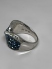 Womens Sterling Silver 925 S￼ Crystal Ring Size 7 — photo 5
