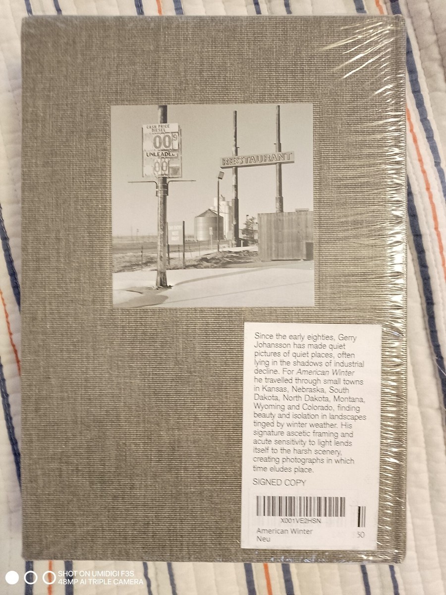 American Winter - signed Gerry Johansson アート・デザイン・音楽