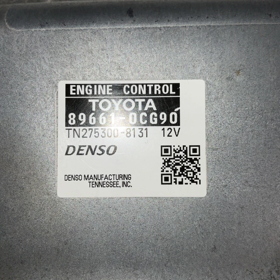 2011 丰田红杉 5.7 升 ✦ ECU ECM PCM 发动机电脑 89661-0CG90 原始设备制造商 L1-3 — 第 3/4 张图片