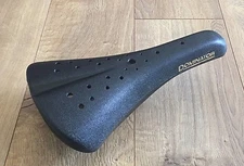 NEW BLACK  Viscount Dominator BMX Bicycle Seat- Old School Hard Shell saddle 