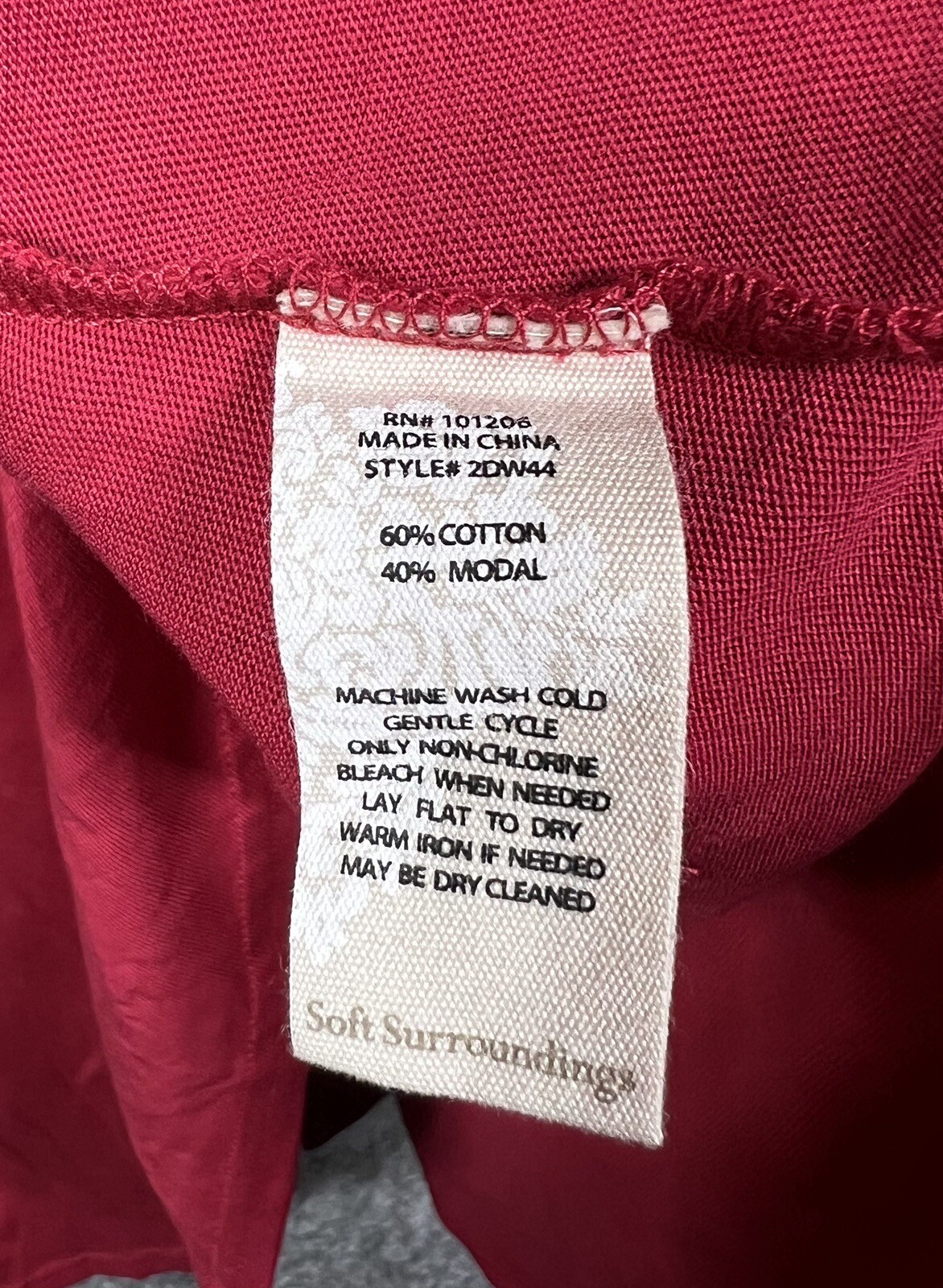 Soft Surroundings Lucia Solid Flounce Asymmetrica… - image 4