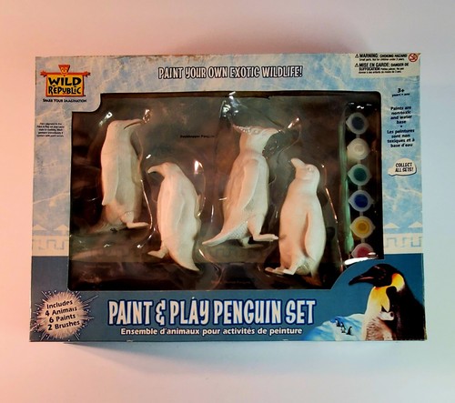 Wild Republic - Paint & Play Penguin Set (Ages 3+) - Picture 3 of 4