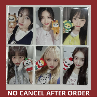 IVE -MINIVE CHRISTMAS POB PHOTOCARD OFFICIAL WONYOUNG REI YUJIN