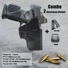 G2/G2c/G2s Holster Fits Taurus PT111 PT138 PT140 PT145 PT745 Millennium Models