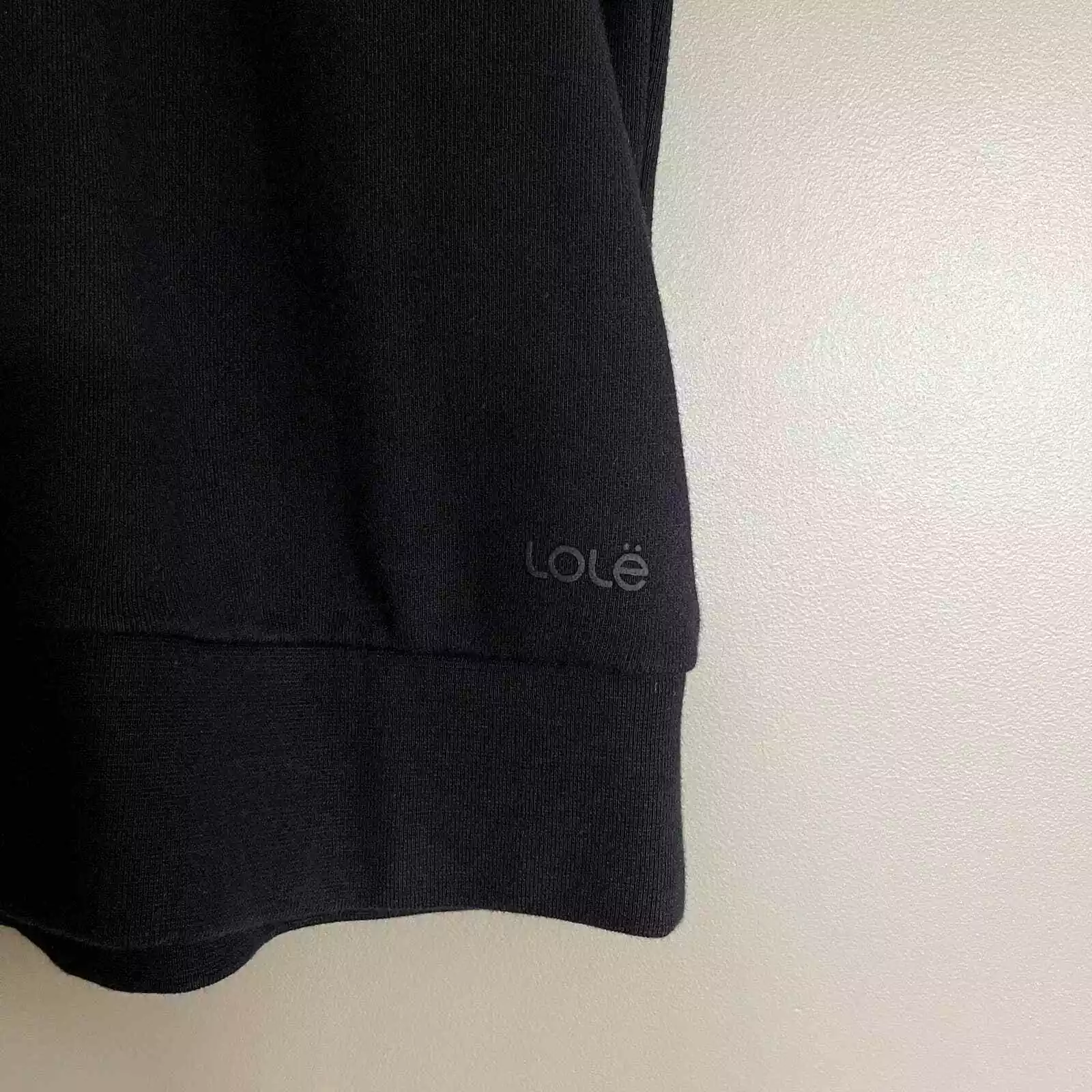 lole agda short sleeve terry material athleisure shirt