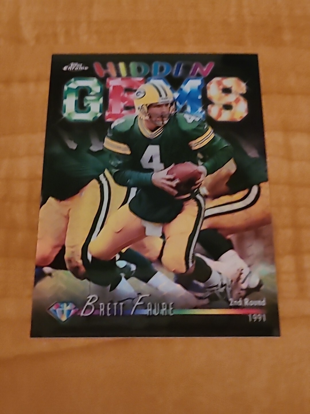 1998 Topps Chrome BRETT FAVRE Hidden Gems REFRACTOR #HG6 Packers $$$$