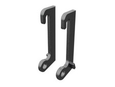 Pair of Caterpillar CAT Weld on Loader Brackets Teleporter Telehandler