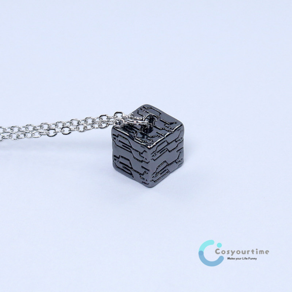 Game NieR:Automata YoRHa No.2 Type B Black Box Necklace Pendant